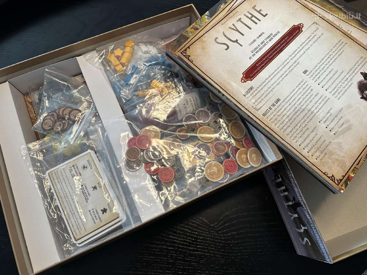 Scythe stalo zaidimas - nuotraukos Nr. 2