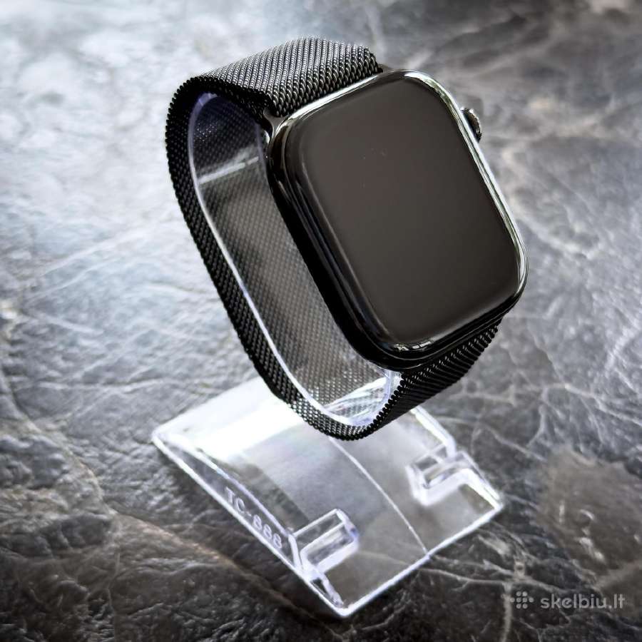 Apple Watch 11 46mm Slate Titanium + Milanese - nuotraukos Nr. 5