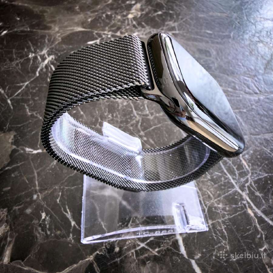 Apple Watch 11 46mm Slate Titanium + Milanese - nuotraukos Nr. 3
