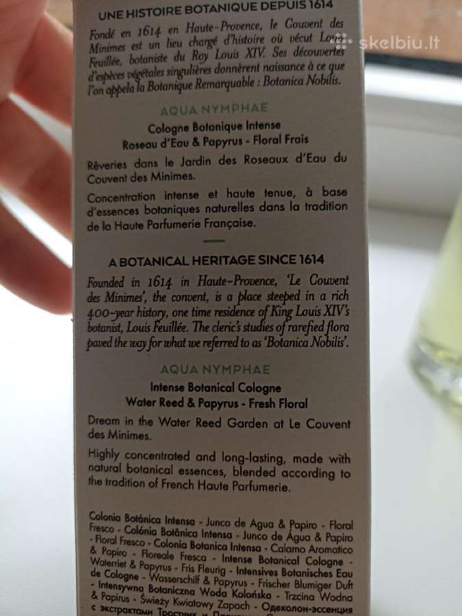 Le Couvent Des Minimes Aqua nymphae 50 ml, unisex - nuotraukos Nr. 5