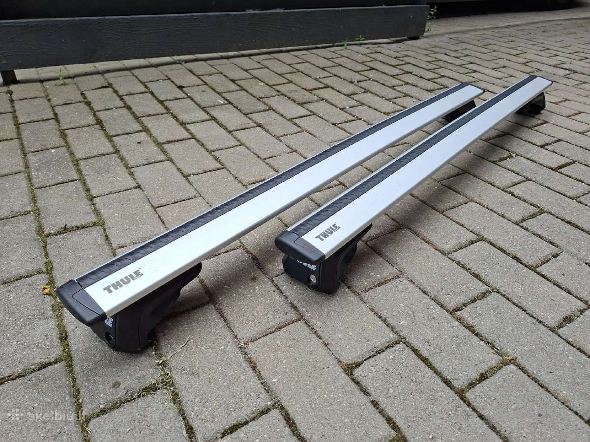 Parduodami originalūs „thule“ stogo skersiniai