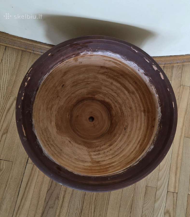 Didelis molinis gėlių vazonas diametras 40 cm - nuotraukos Nr. 2