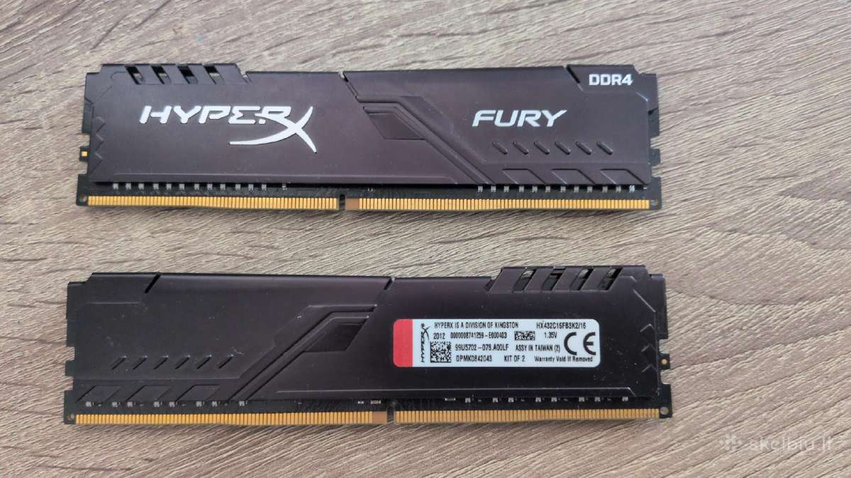 Hyperx Fury Ddr4 2x8gb 3200mhz (16gb)