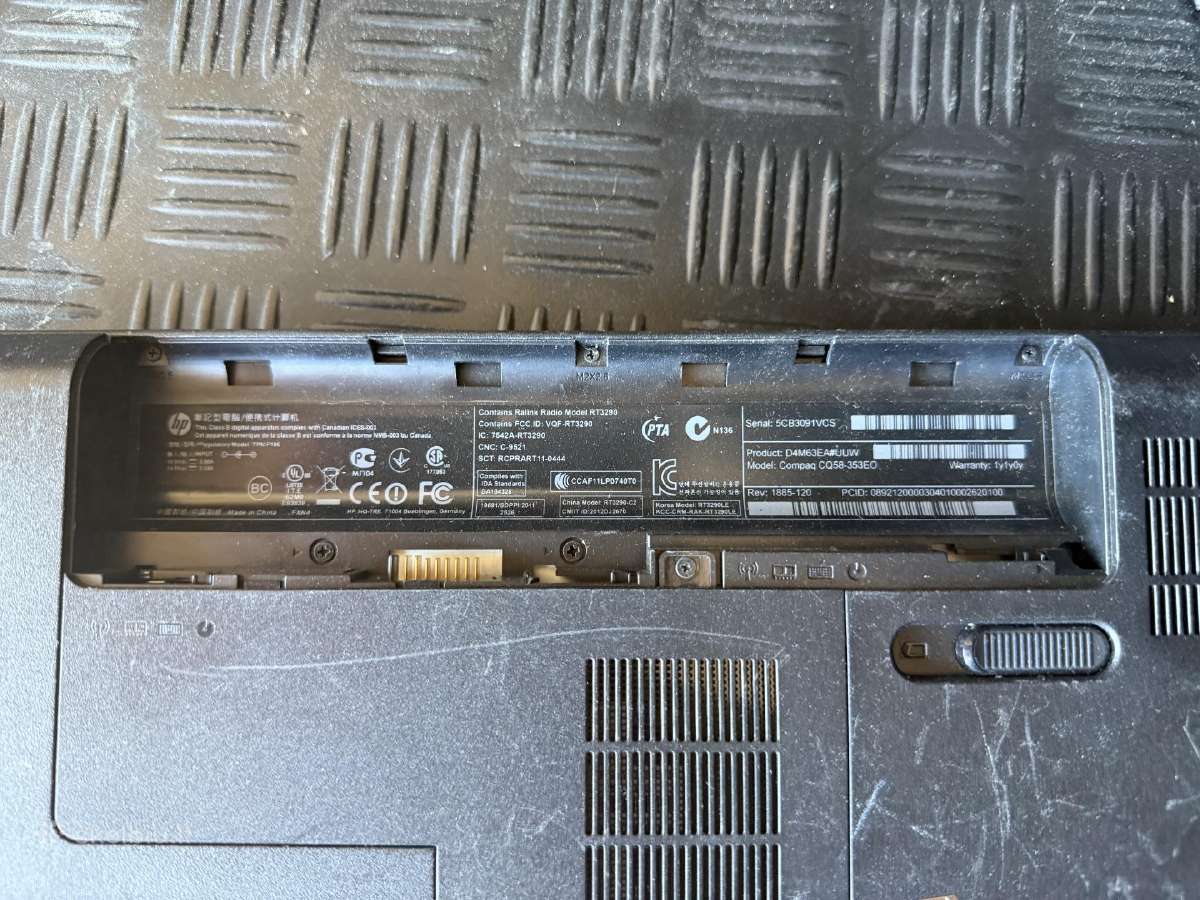 Compaq Cq58-353eo Dalimis