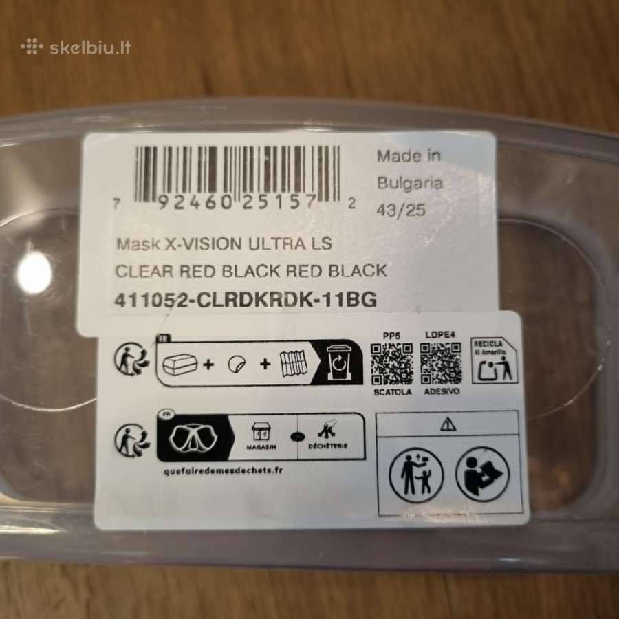 Nardymo kauke Mares X-vision Ultra Ls - nuotraukos Nr. 4