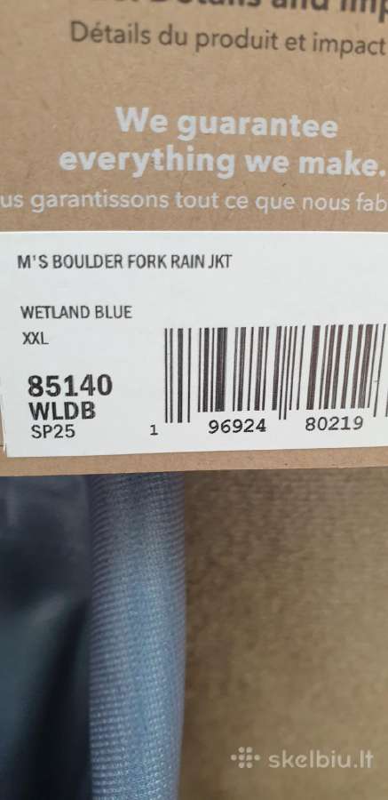 Patagonia Boulder Fork rain jacket striukė - nuotraukos Nr. 5