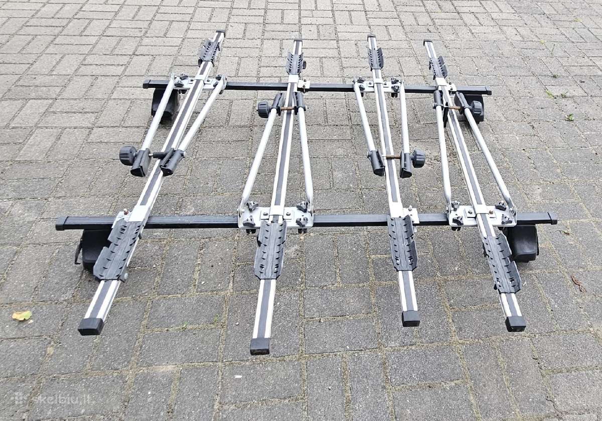 Stogo skersiniai "Thule" ir dviračio laikikliai