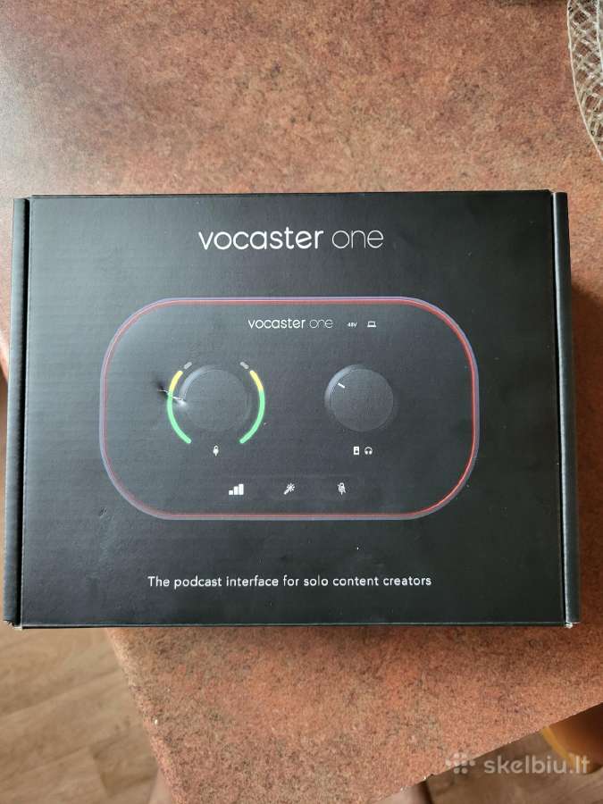 Vocaster one