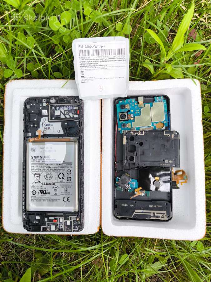 Juodas Sm A04s 4/64gb Android 14 ir greit detalės - nuotraukos Nr. 4