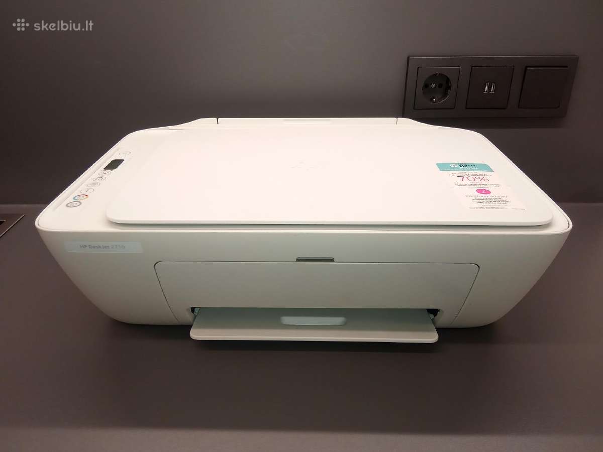 Hp Deskjet 2710 + naujos kasetės
