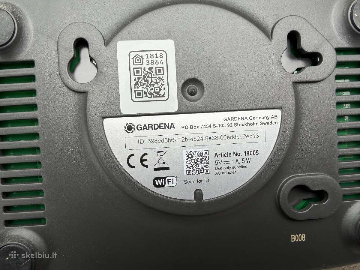 Parduodamas vejos robotas Gardena Silena City 600 - nuotraukos Nr. 4