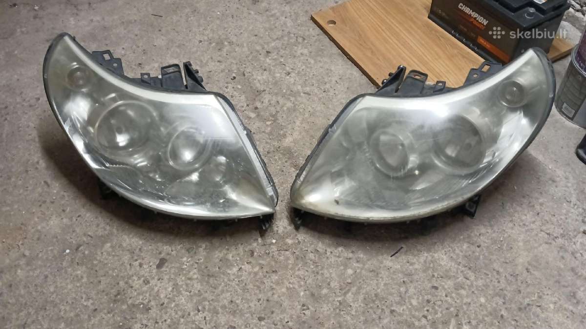 Peugot Boxer priekinės lempos