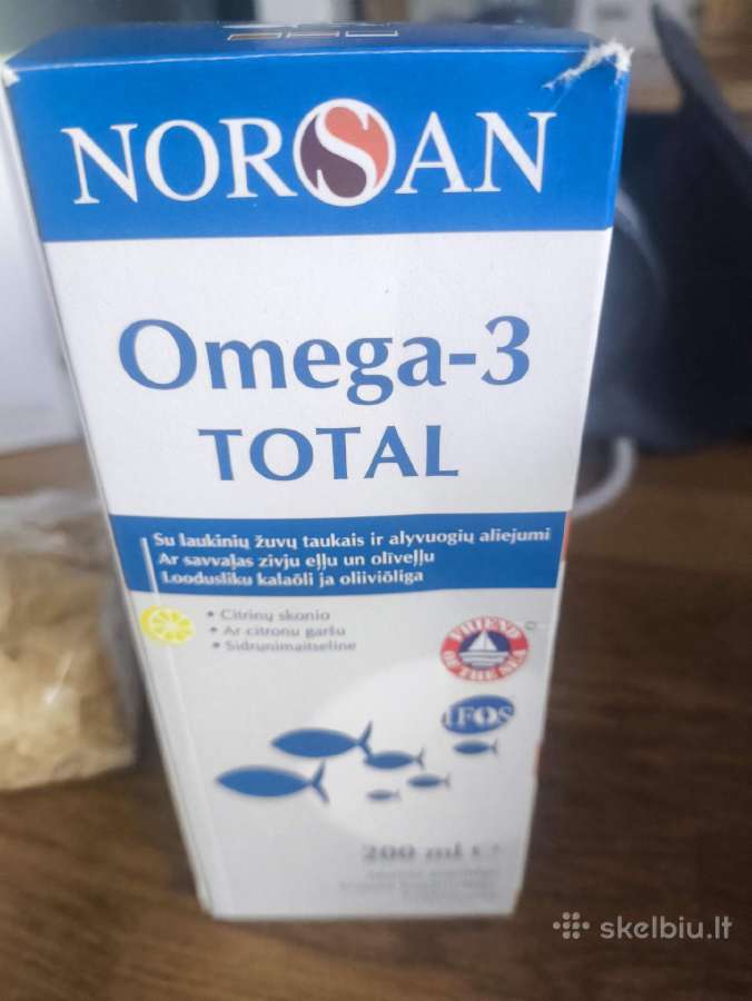 Total omega 3 žuvų taukai uz puse kainos - nuotraukos Nr. 2