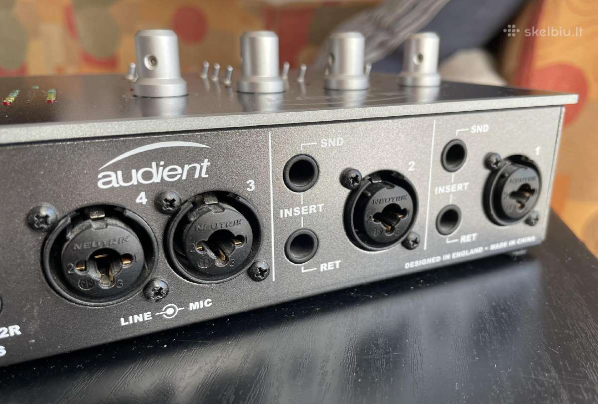 Audient id44 mk1 - garso korta - nuotraukos Nr. 3
