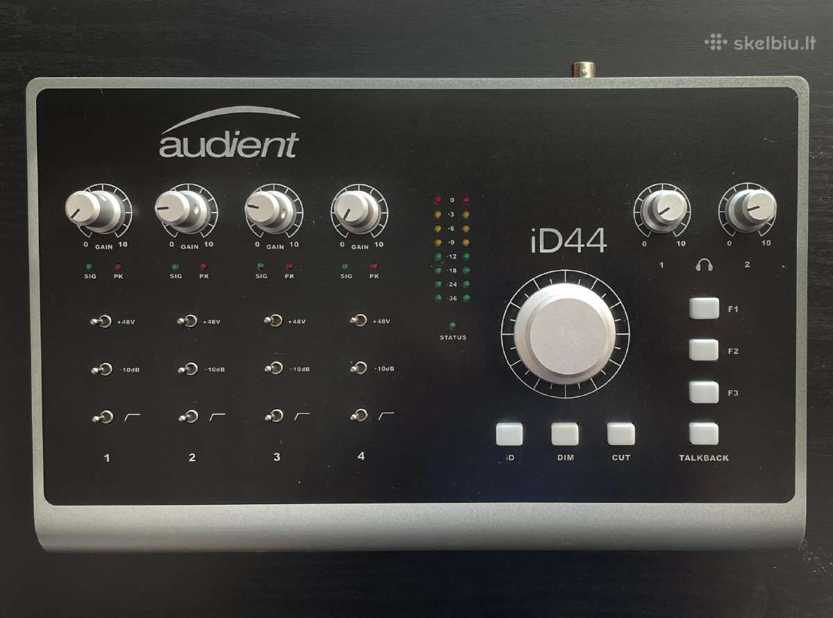 Audient id44 mk1 - garso korta - nuotraukos Nr. 5