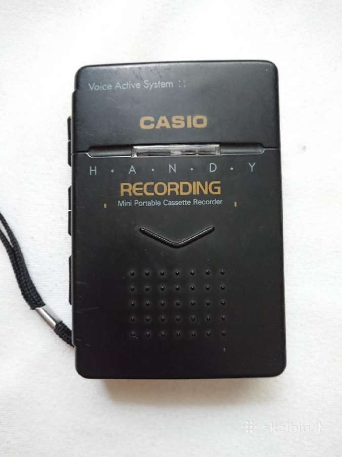 Casio Kasetinis Nesiojamas Magnetofonas - nuotraukos Nr. 2