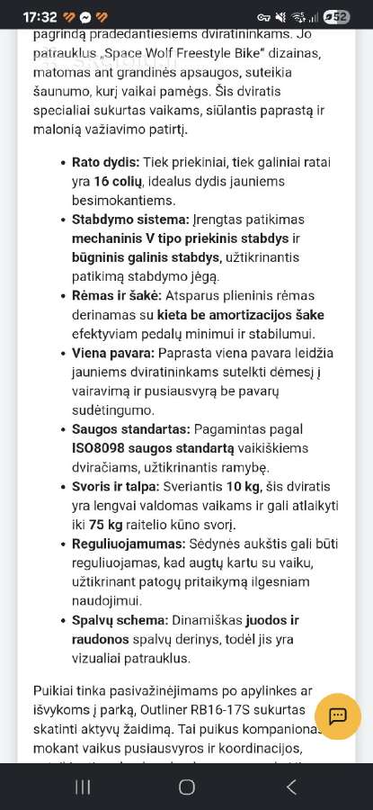 Naudotas dviratis - nuotraukos Nr. 5