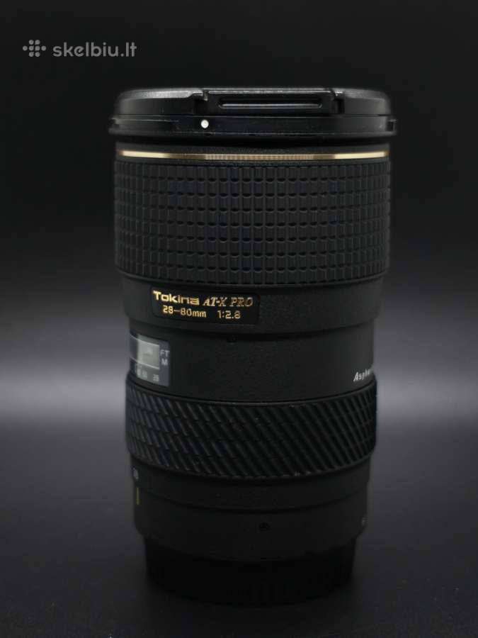 Canon Ef. Tokina At-x Pro 28-80mm f2.8.