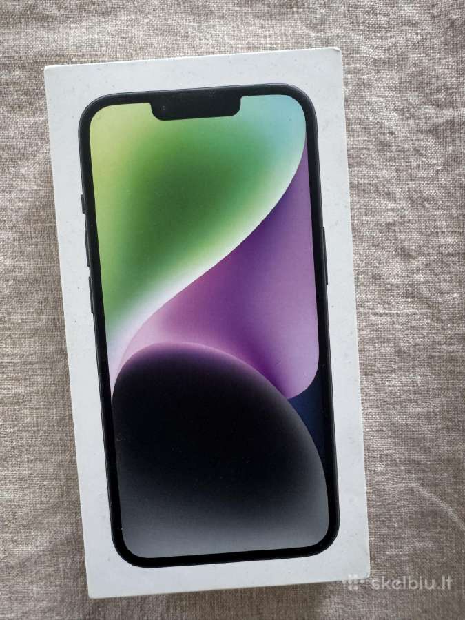 Apple iPhone 14 – Midnight Black Su dėžute