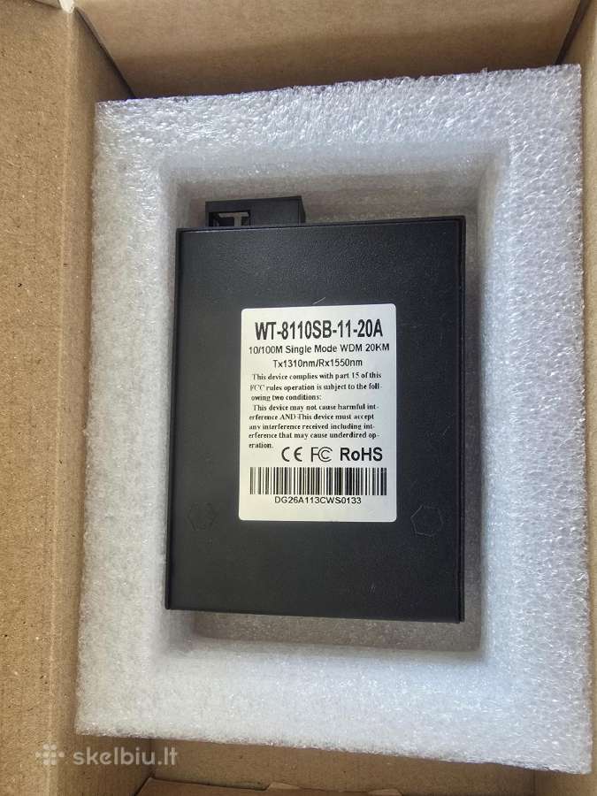 Wintop Wt-8110 serijos optinis keitiklis - nuotraukos Nr. 3