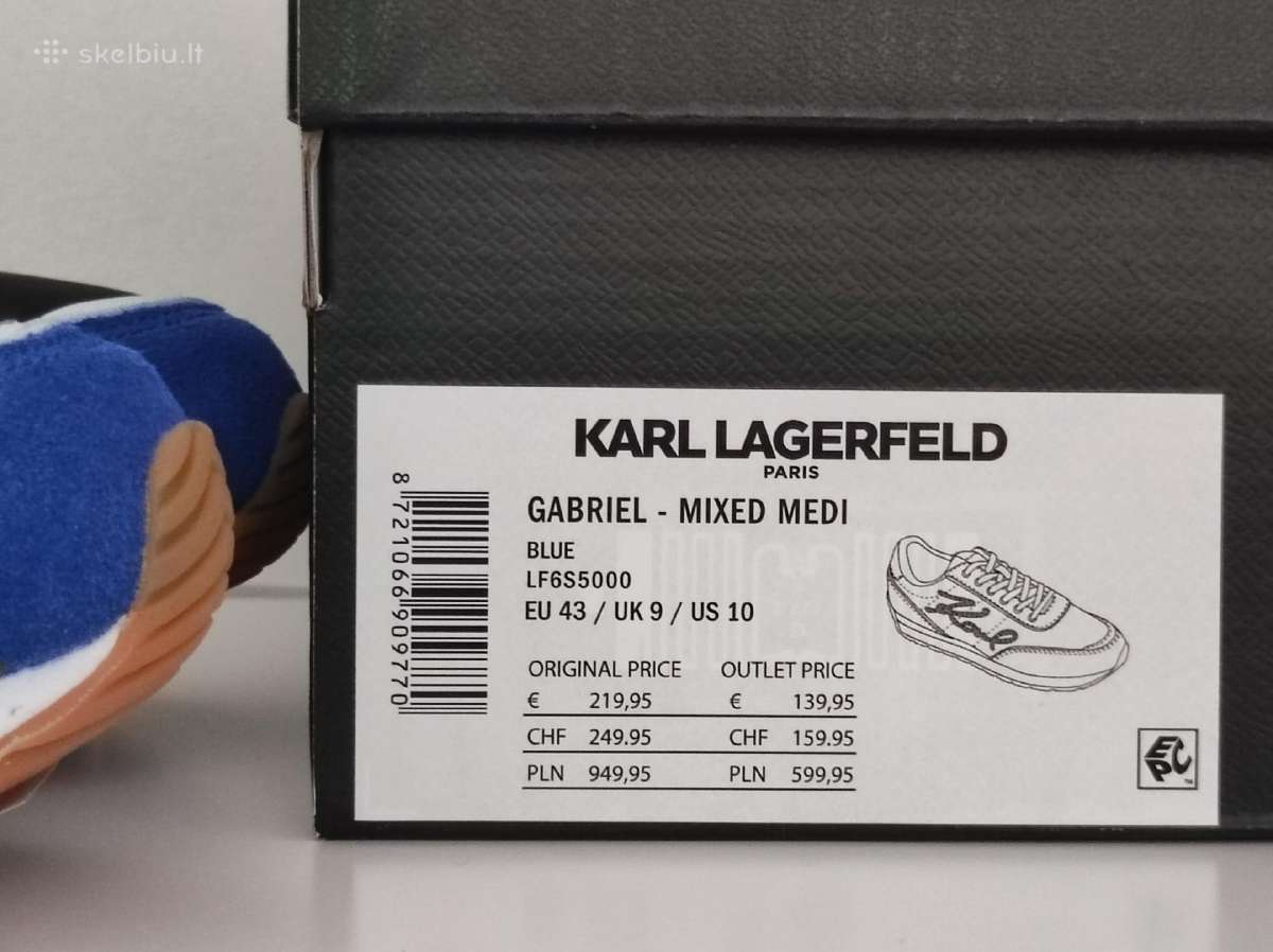 Karl Lagerfeld laisvalaikio batai - nuotraukos Nr. 7