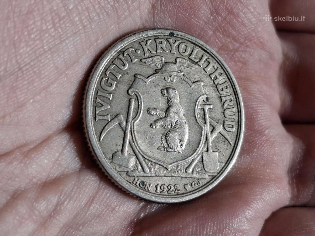 Grenlandija 10 kronų 1922 - nuotraukos Nr. 2