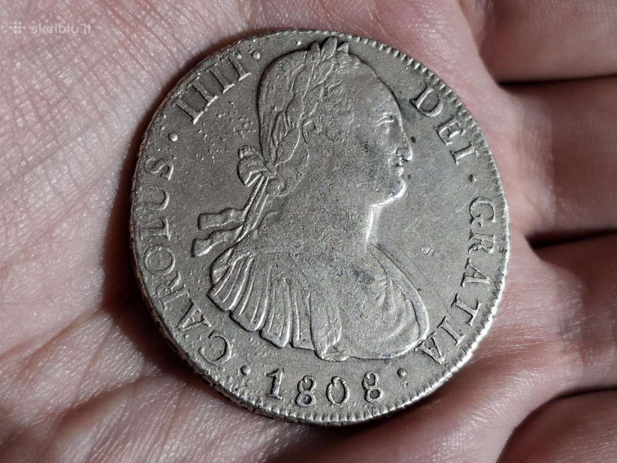 Bolivija 8 realai 1808 sidabras - nuotraukos Nr. 2