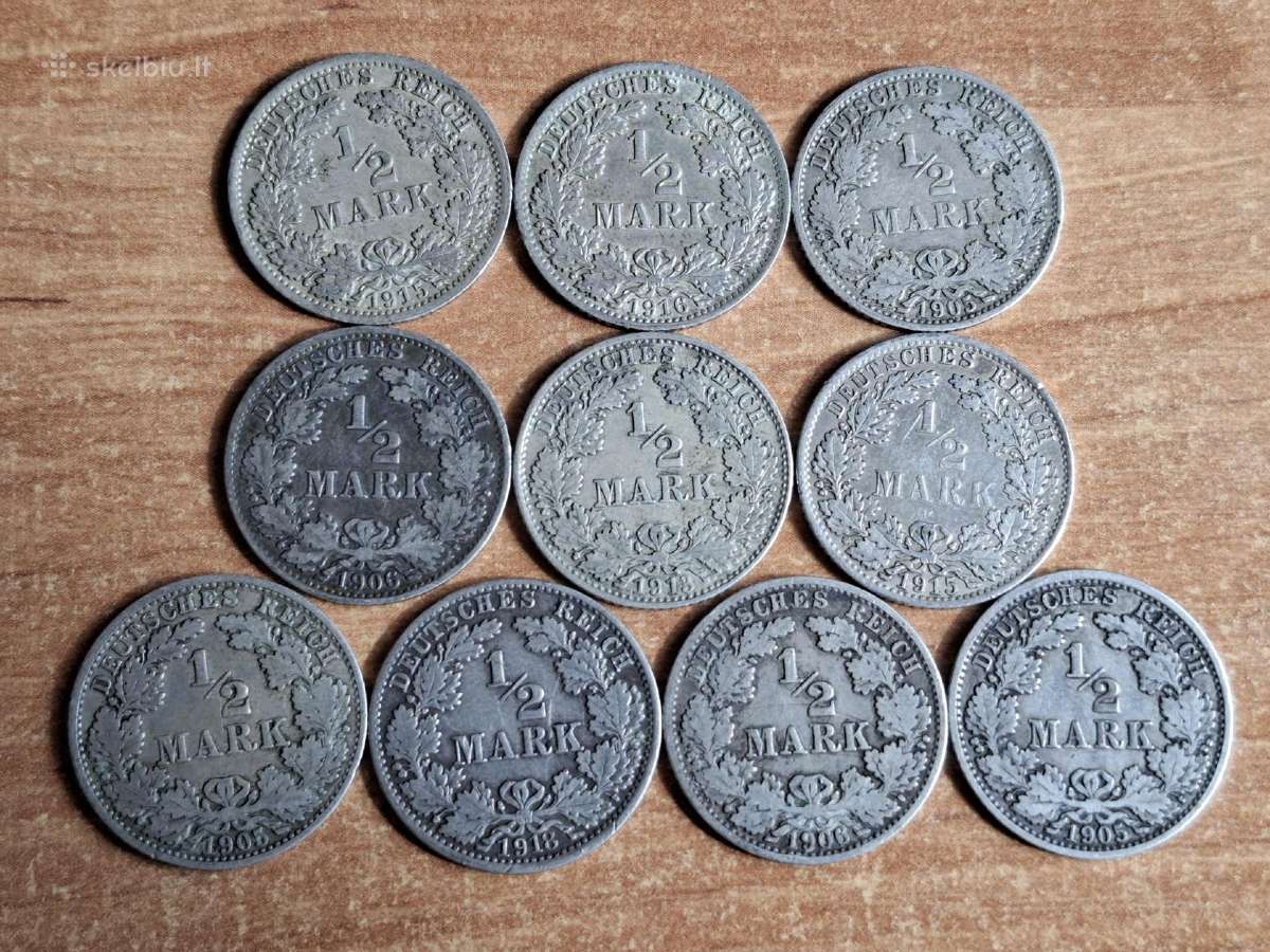 Vokietijos imperijos sidabras - nuotraukos Nr. 3