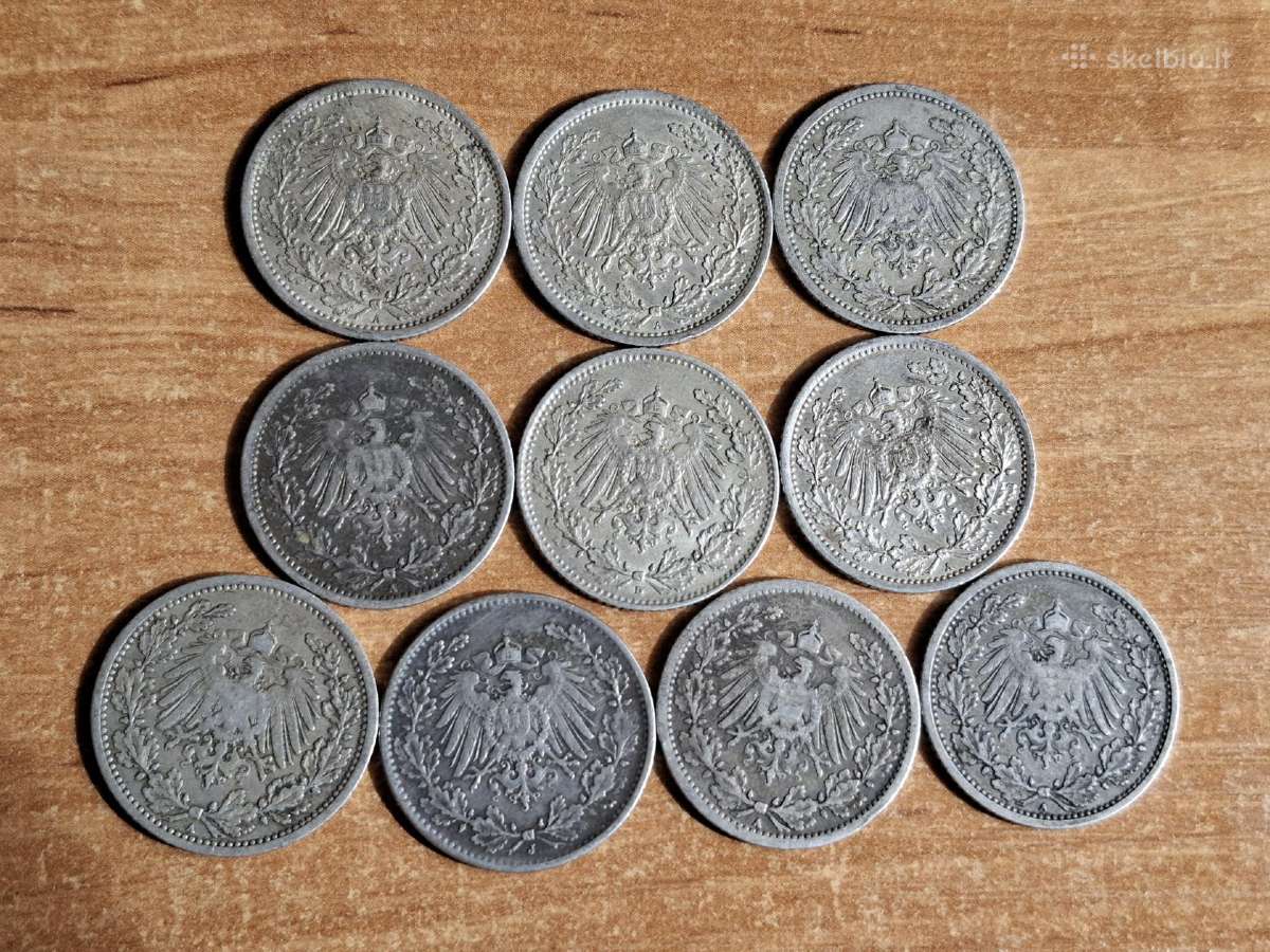 Vokietijos imperijos sidabras - nuotraukos Nr. 4