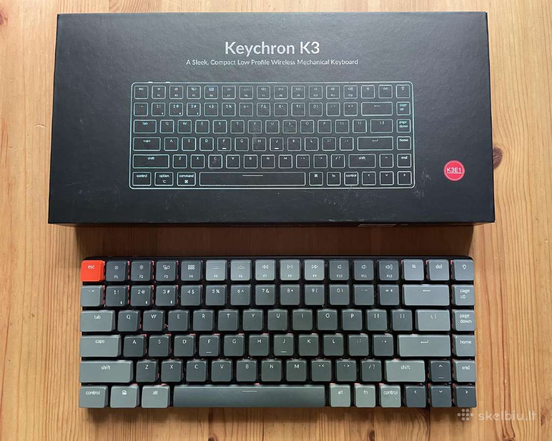 Keychron K3 bevielė klaviatūra