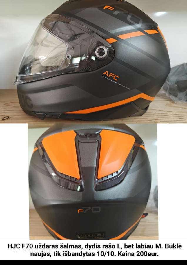 Schuberth, Shoei,hjc, Shark salmai įvairūs dydžiai - nuotraukos Nr. 7