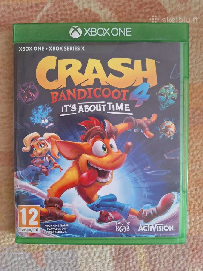 Crash bandicoot 4 IT's about time xbox žaidimas