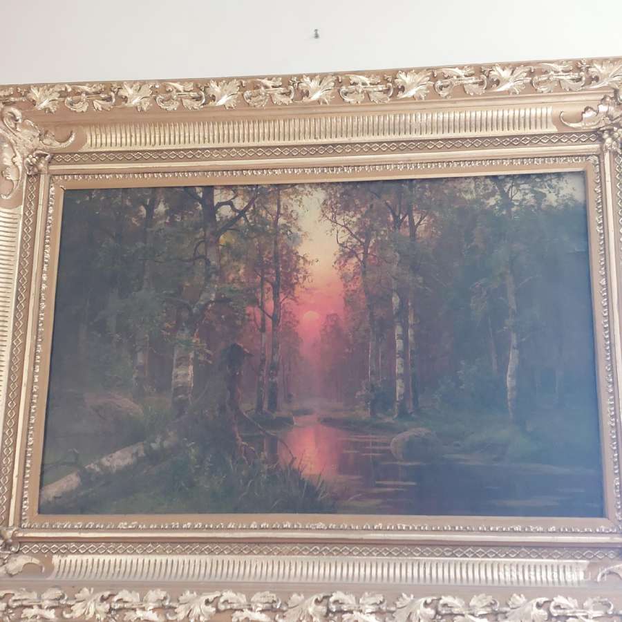 A. F. Mitrokhin - Autumn landscape in Russia . - nuotraukos Nr. 21