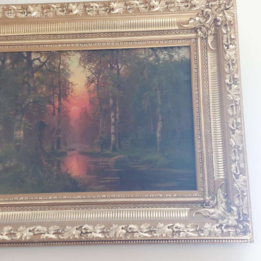A. F. Mitrokhin - Autumn landscape in Russia . - nuotraukos Nr. 23
