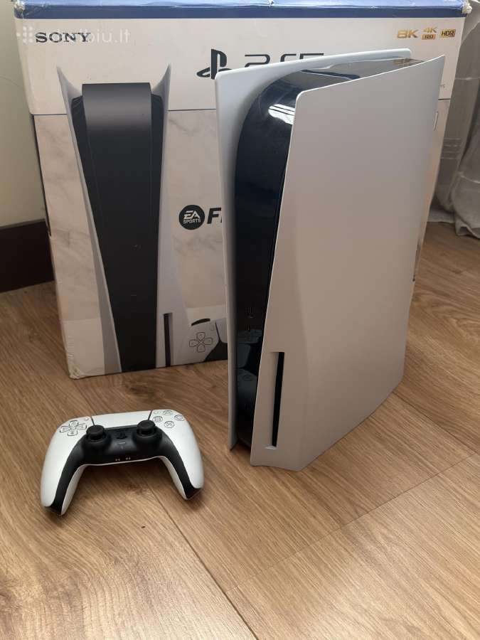 Playstation 5 – atnaujintas modelis, puiki būklė