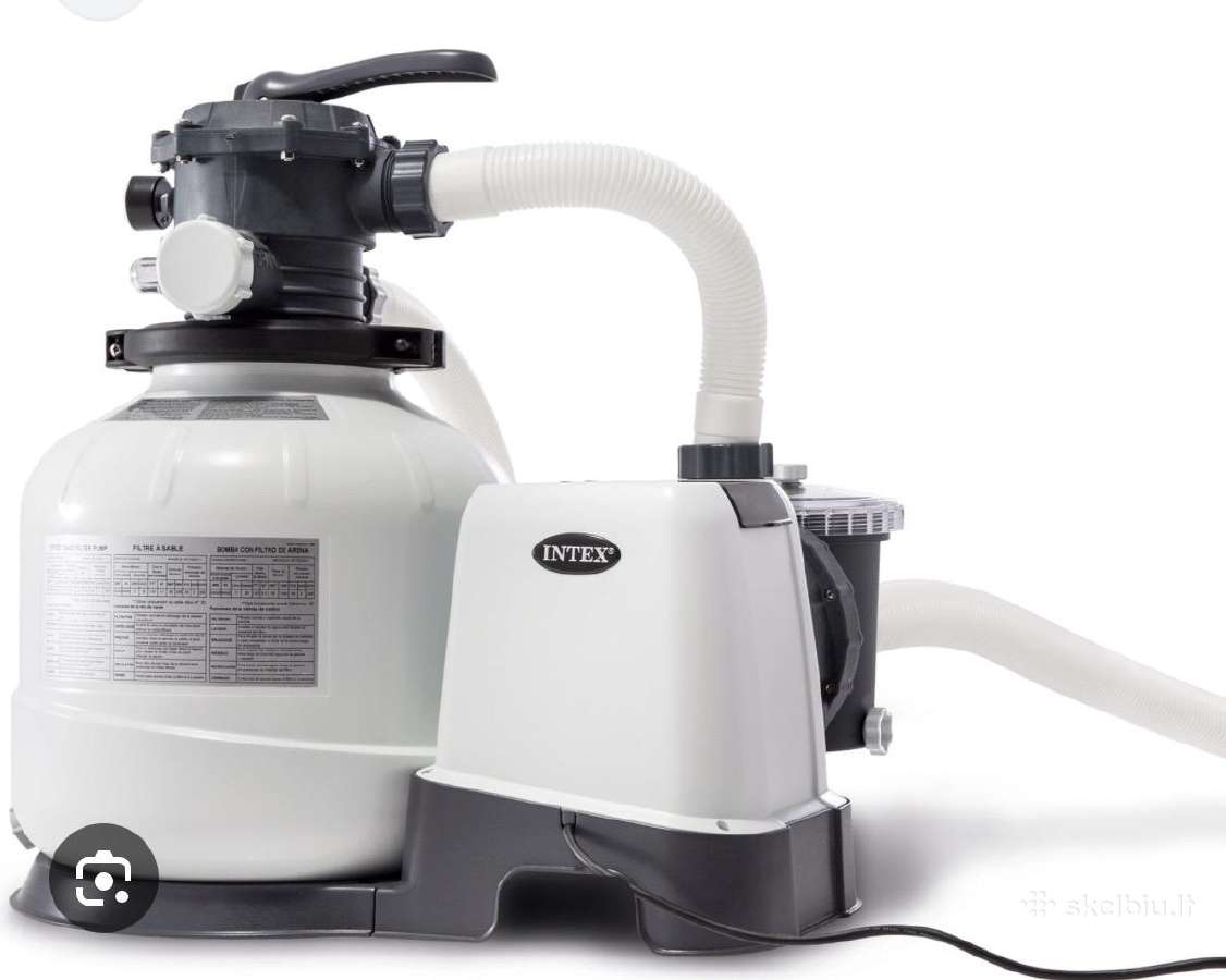 Baseino smelio filtras Intex