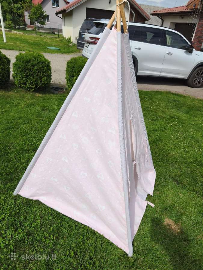 Tipi vaikiška palapinė - nuotraukos Nr. 2