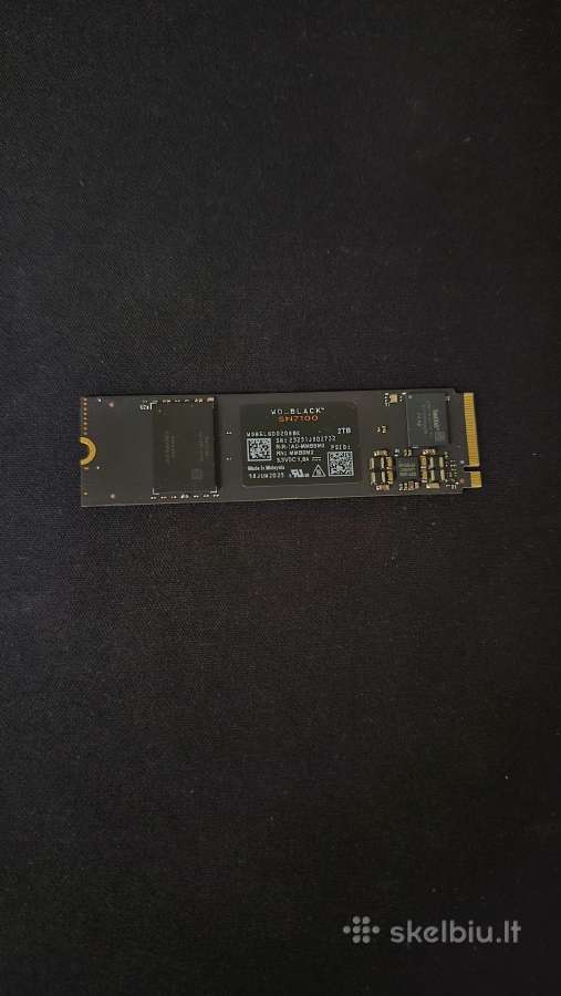 2tb Nvme SSD Wd Black