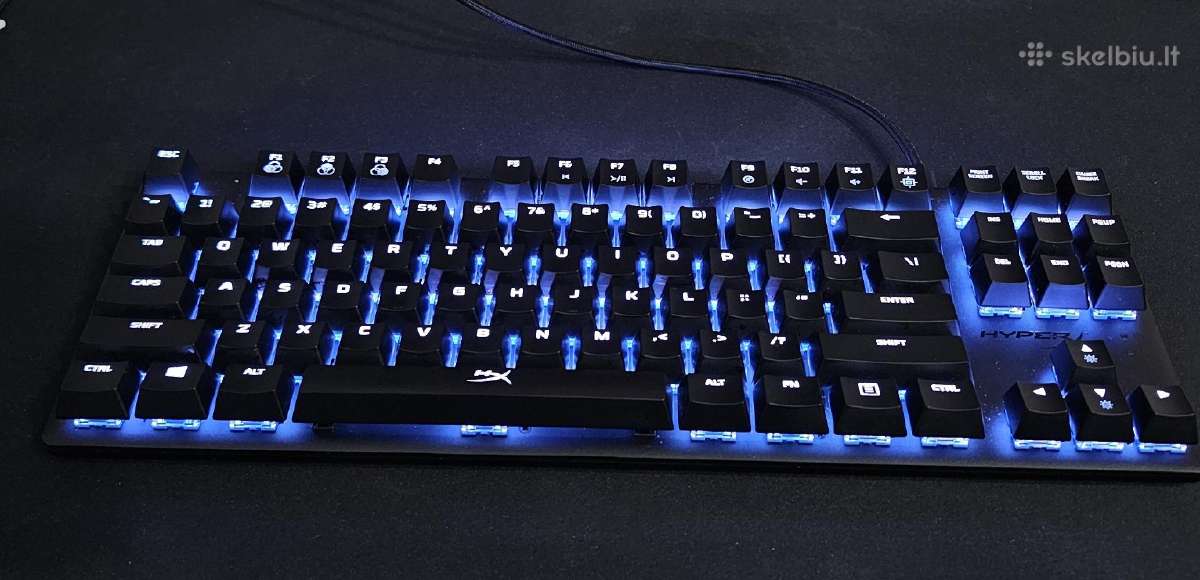 Klaviatūros ( Hyperx , Steelseries )