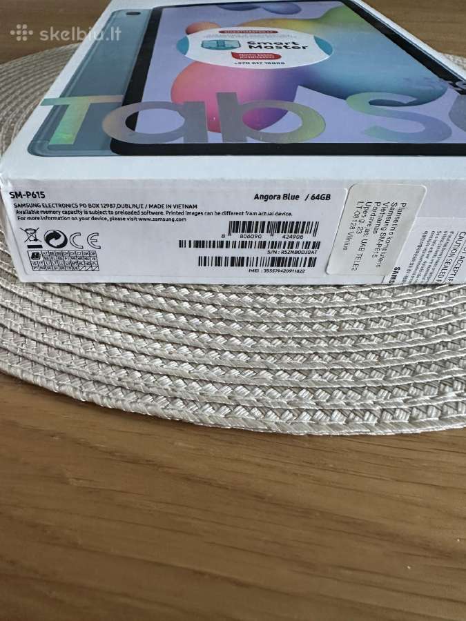 Samsung Tab s6 lite 64gb - nuotraukos Nr. 11