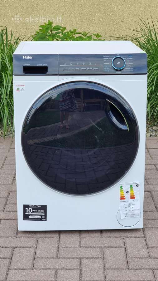 Nauja Haier Hwd100-bp14939su džiovinimu+ garantija