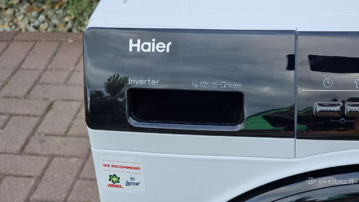Nauja Haier Hwd100-bp14939su džiovinimu+ garantija - nuotraukos Nr. 10