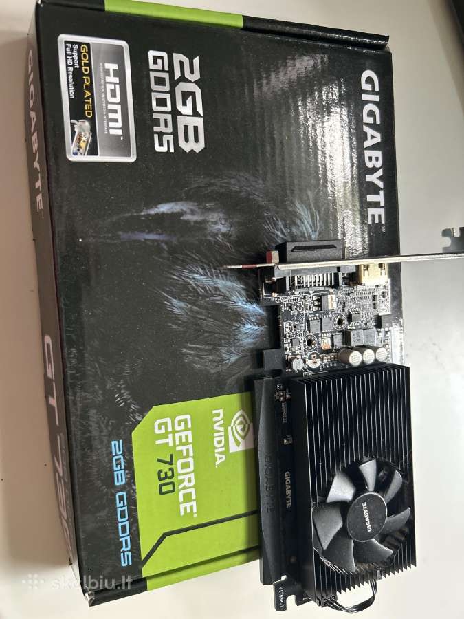 Nvidia Geforce Gt730 vaizdo plokštė