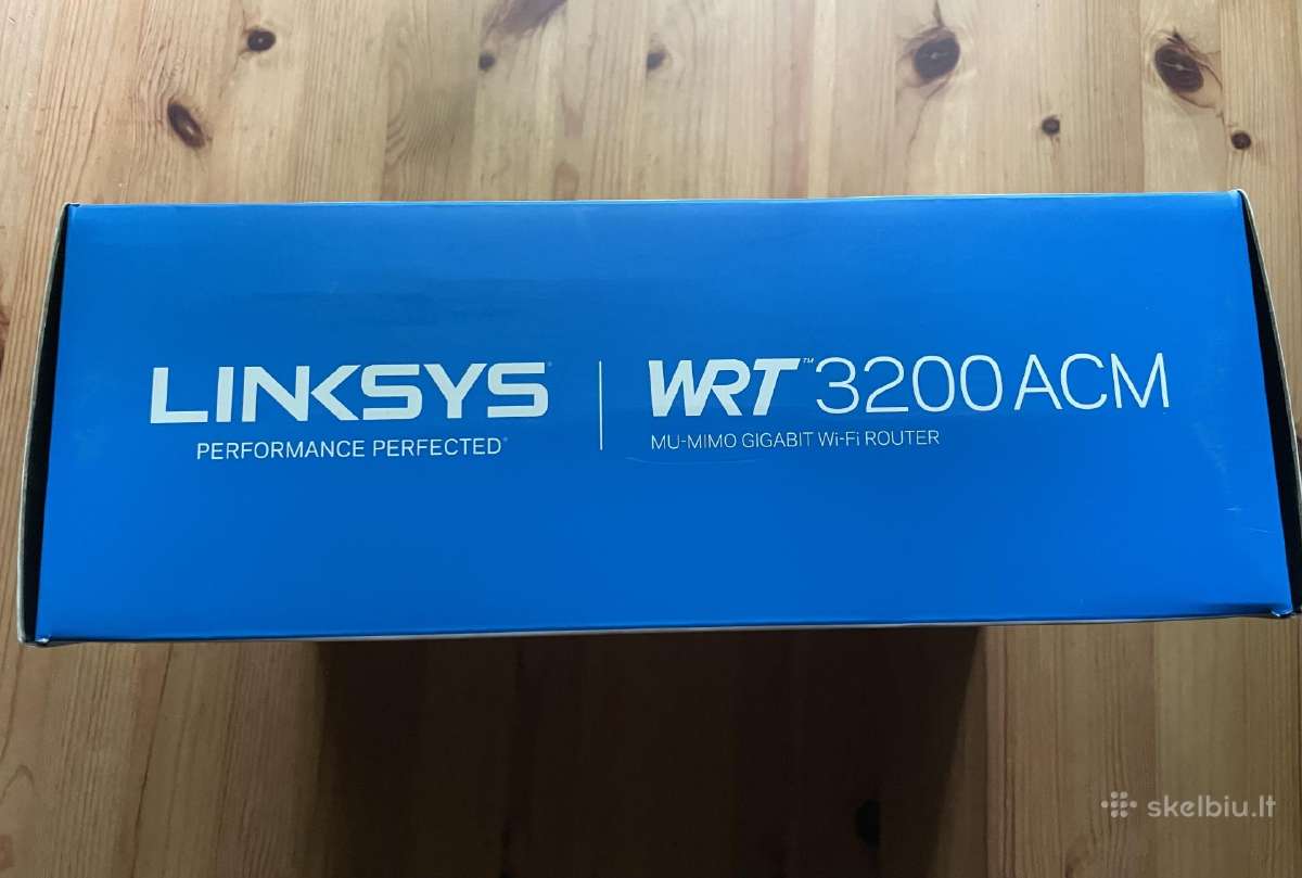 Linksys Wrt 3200 Acm router maršrutizatorius - nuotraukos Nr. 5