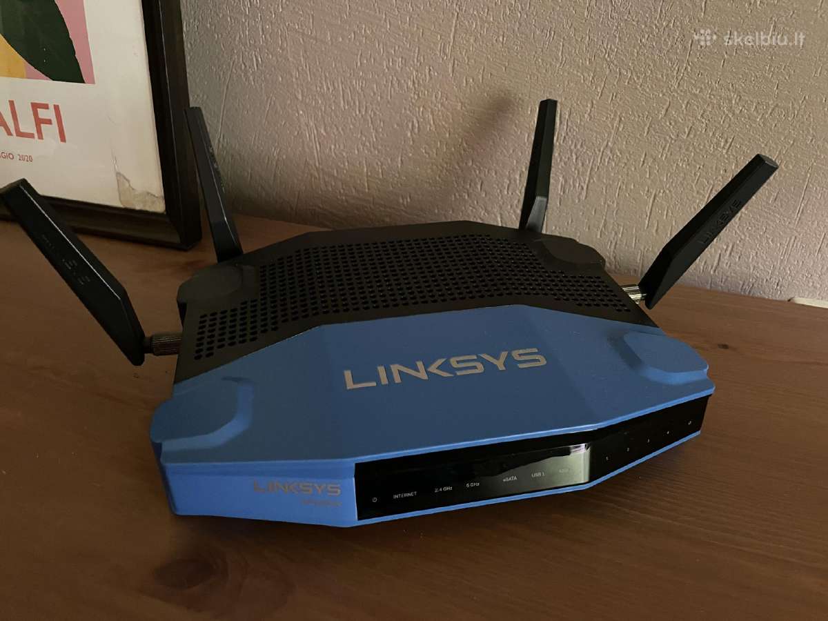Linksys Wrt 3200 Acm router maršrutizatorius - nuotraukos Nr. 8