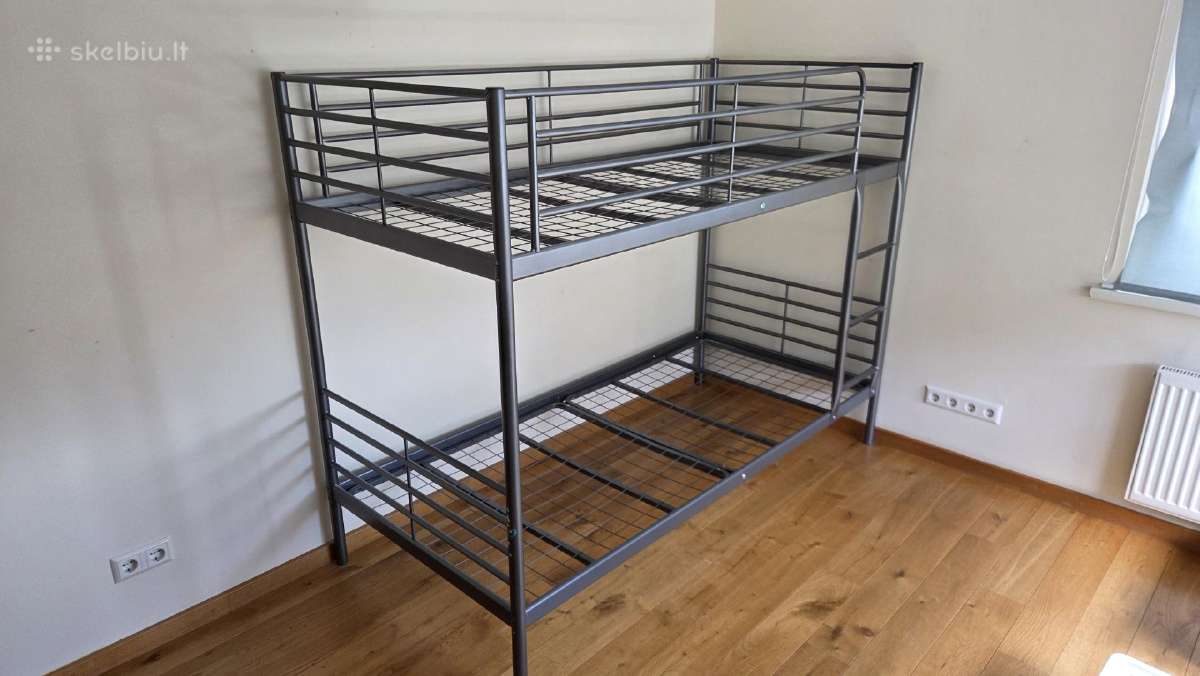 Dviaukštė Ikea lova.