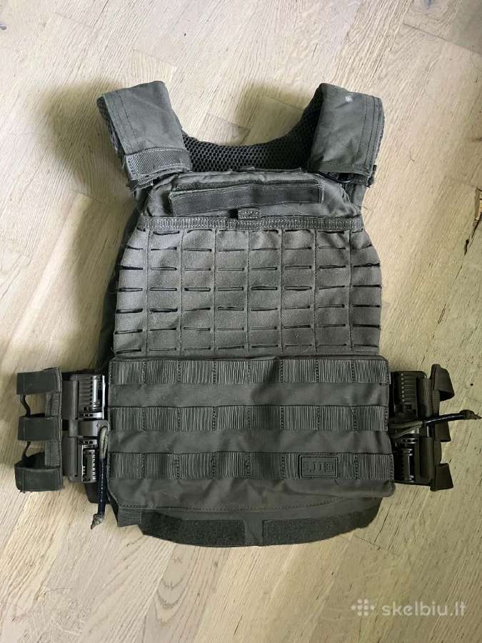 Liemenė 5.11 Tactec Plate Carrier, Ranger Green P - nuotraukos Nr. 4