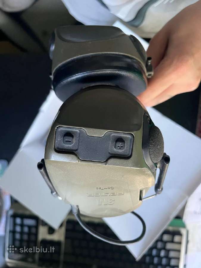 Peltor low bat with wew bat Comta VIII Headset. - nuotraukos Nr. 3