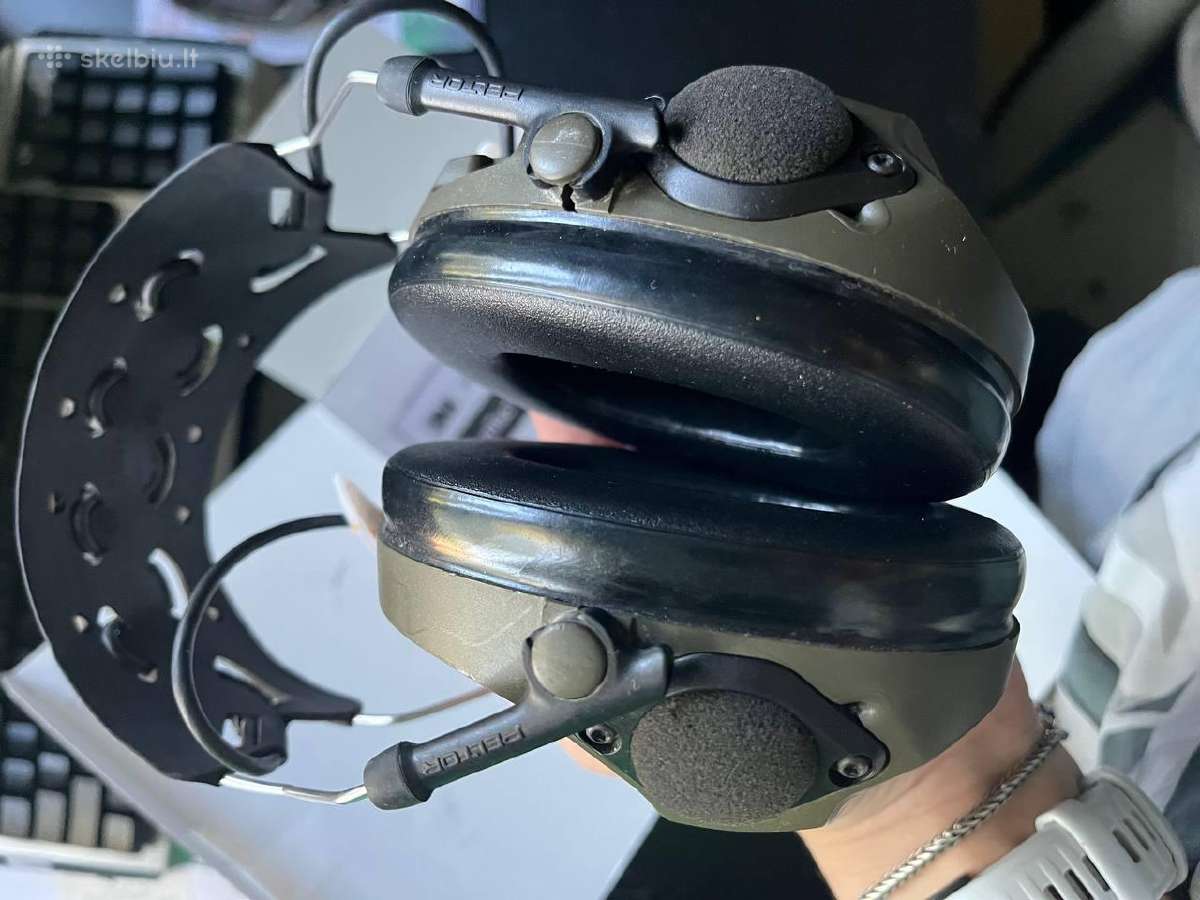 Peltor low bat with wew bat Comta VIII Headset. - nuotraukos Nr. 9