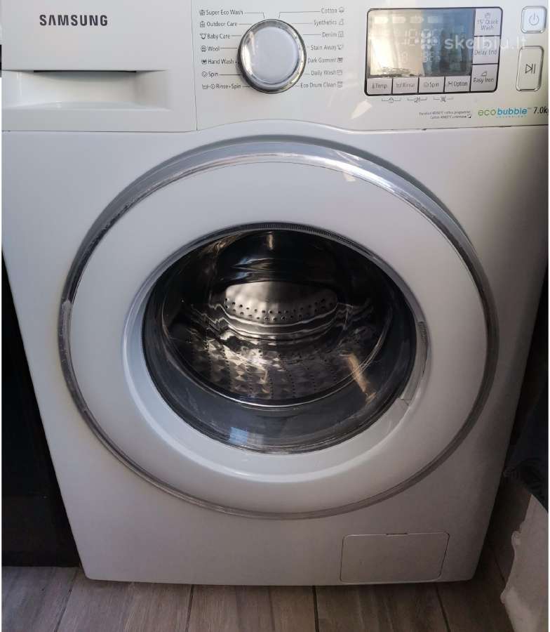 Parduodama skalbimo mašina Samsung 7kg talpos